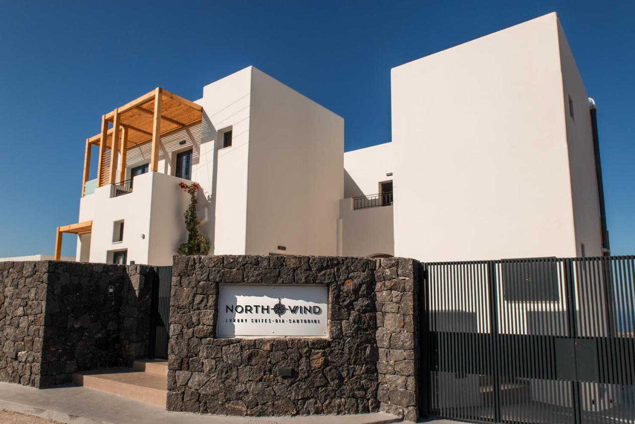 North Wind Luxury Suites Oía Exteriér fotografie