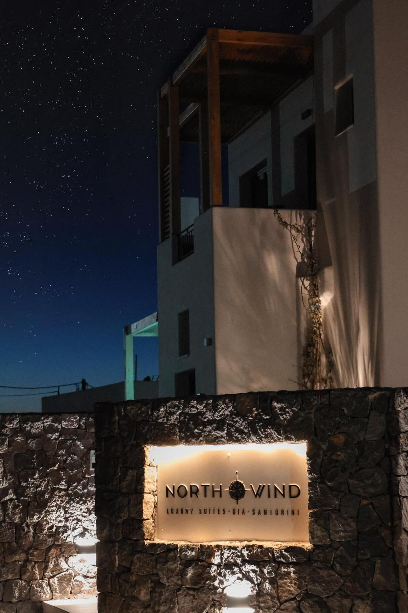 North Wind Luxury Suites Oía Exteriér fotografie