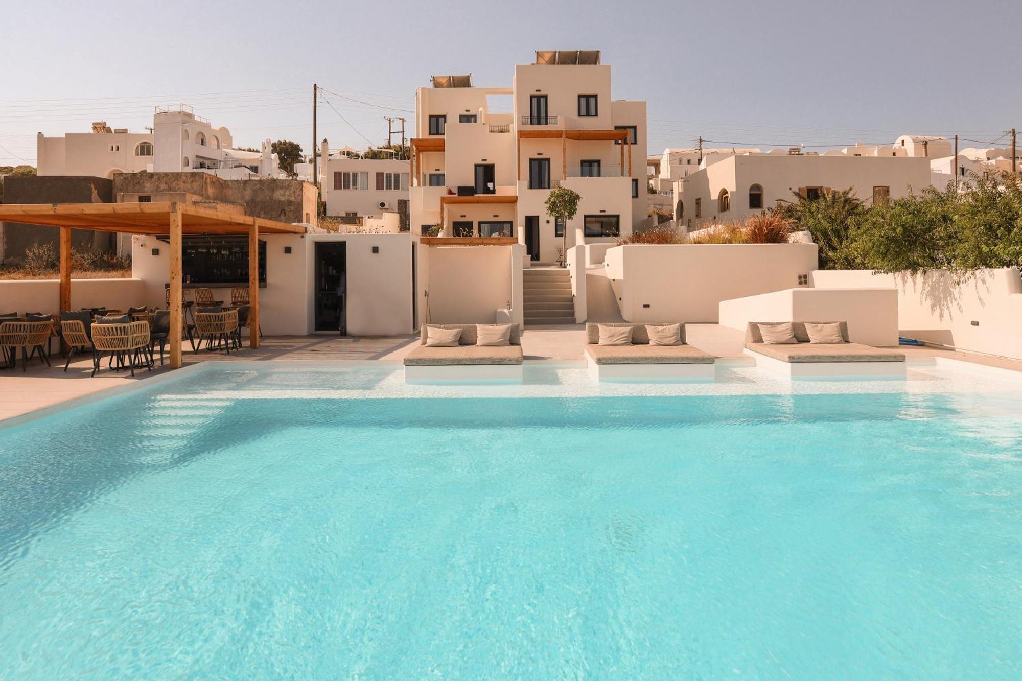 North Wind Luxury Suites Oía Exteriér fotografie