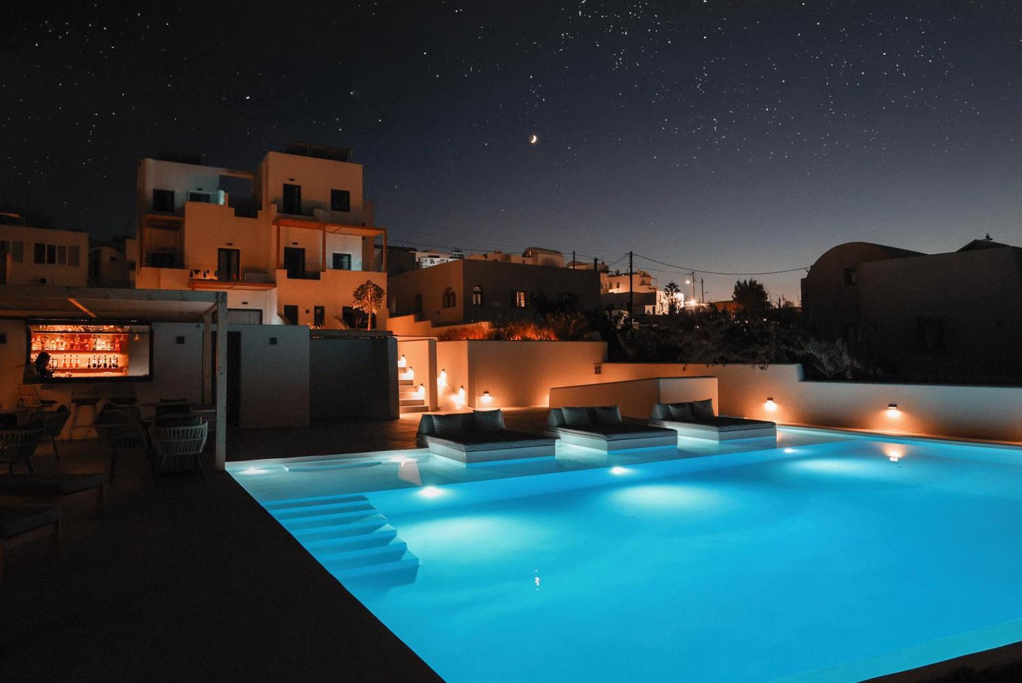 North Wind Luxury Suites Oía Exteriér fotografie